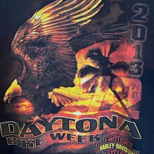 Harley Davidson T-shirt Size 2XL Daytona Bike Week 2013